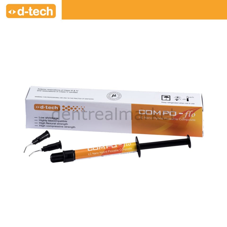 Compo Flo LC Nano Hybrid Flowable - Akışkan Kompozit 1 x 2 gr