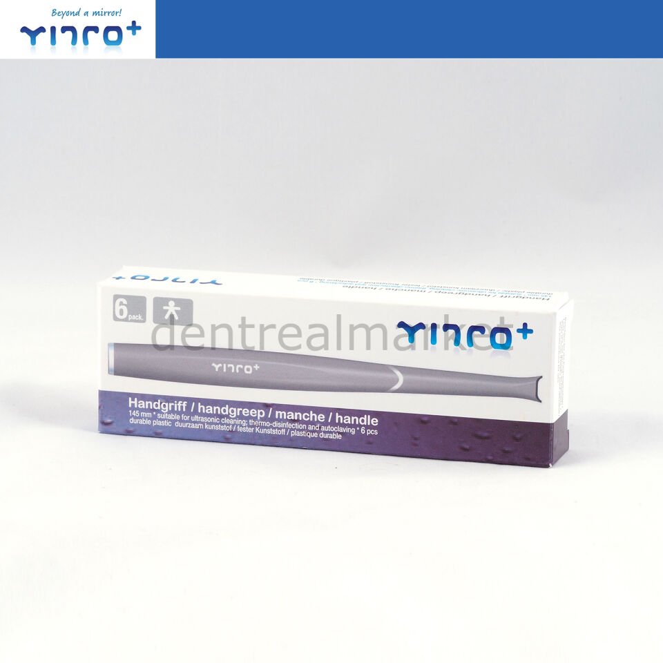 Yirro Plus Handle Gri Ayna Sapı - 6'lı