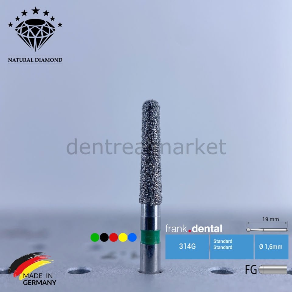 Doğal Elmas Frez - Aeratör - 856 - Konik - 5 Adet