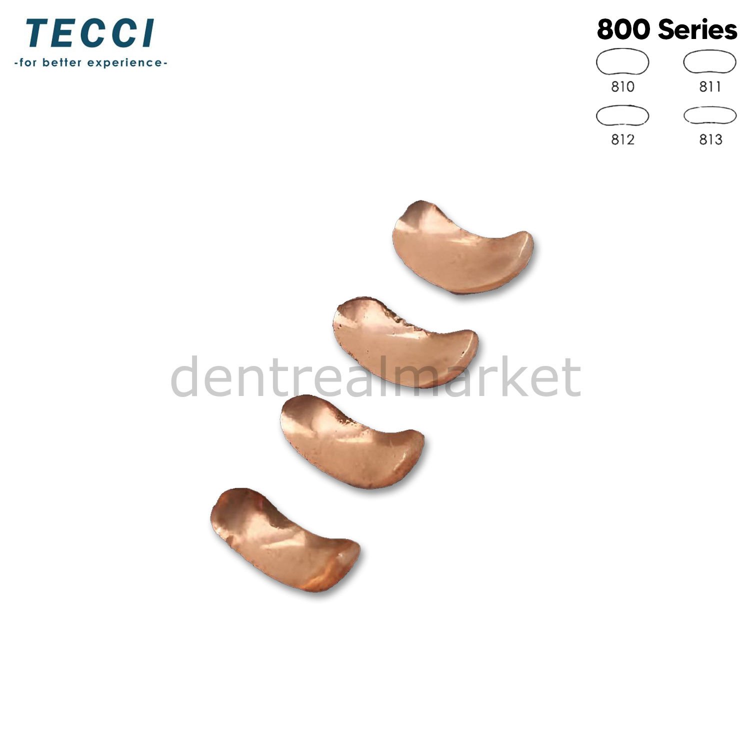 Tecci Bölgesel Matrix Bandı - Bakır  -  800 Seri