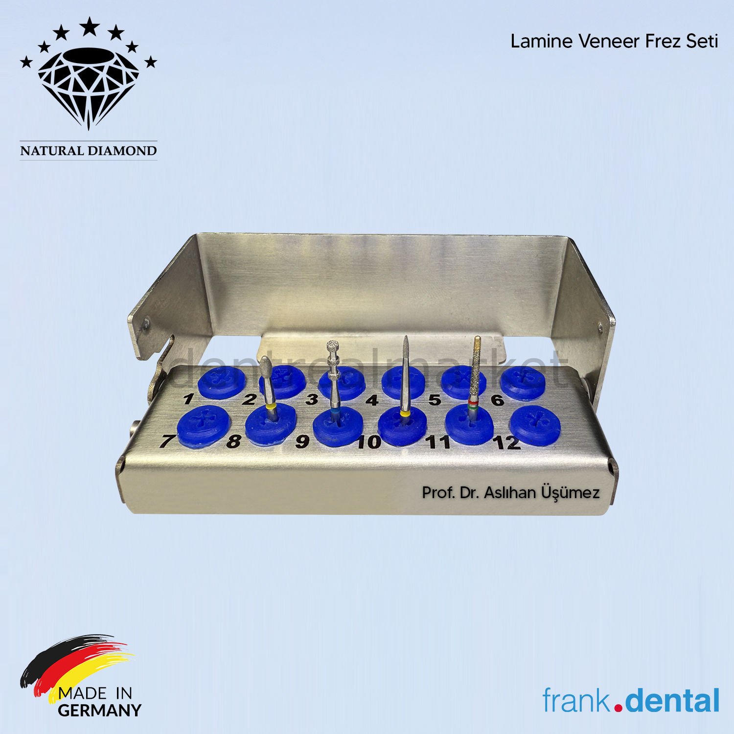 Prof.Dr.Aslıhan Üşümez Lamine Veneer Frez Seti