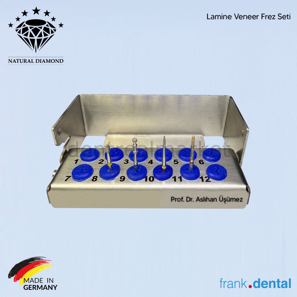 Prof.Dr.Aslıhan Üşümez Lamine Veneer Frez Seti