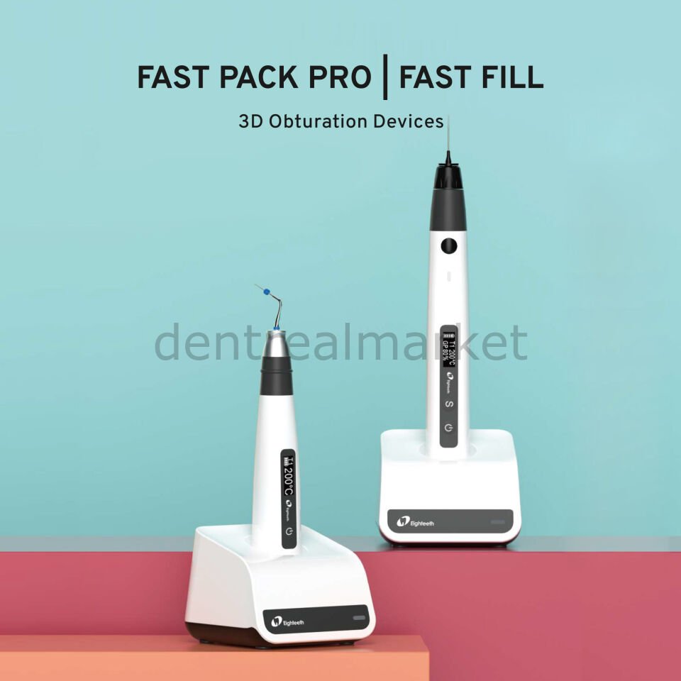 Fast Pack Pro ve Fast Fill Kablosuz Obturasyon Sistemleri 2'li Set