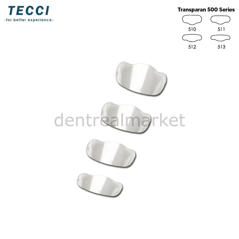 Tecci Bölgesel Matrix Bandı - Transparan - 500 Seri