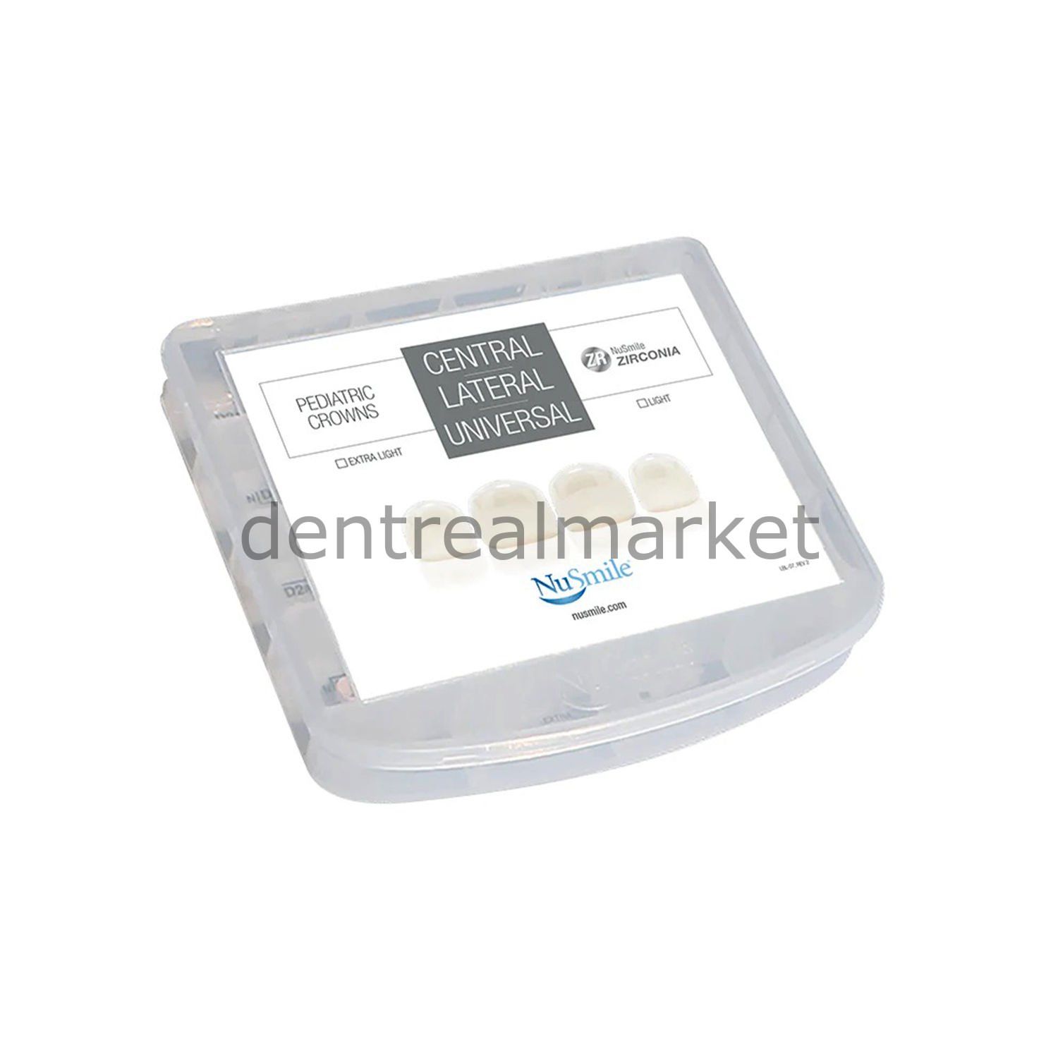 NuSmile ZR Anterior Pediatric Crowns Professional Kit