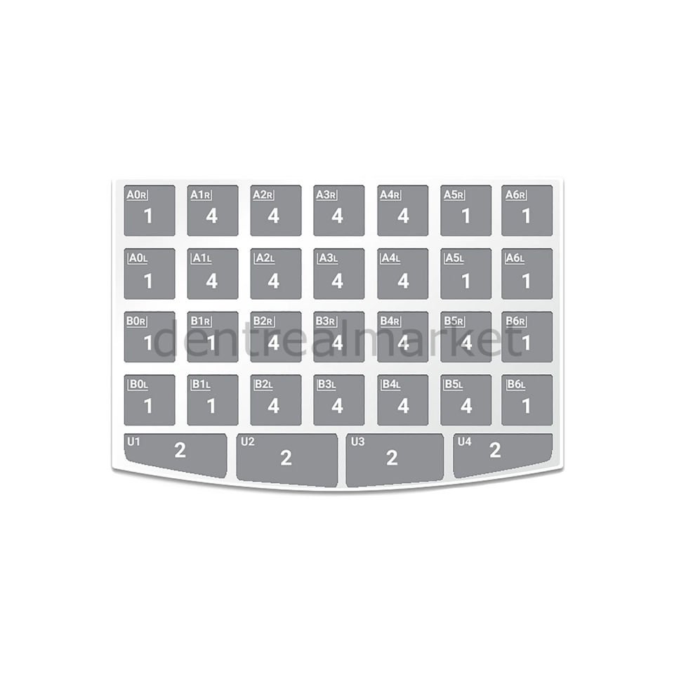 NuSmile ZR Anterior Pediatric Crowns Professional Kit
