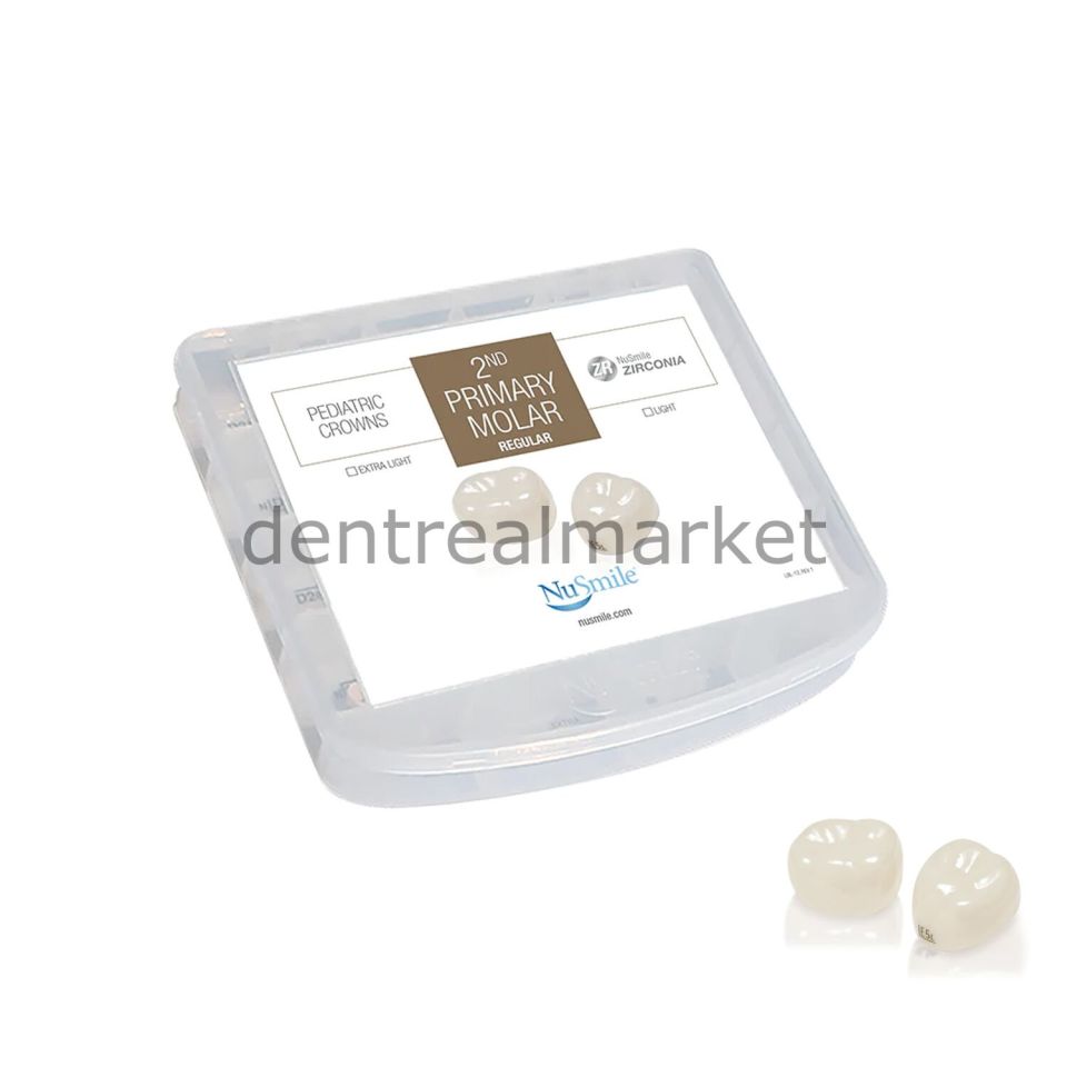 NuSmile ZR Posterior Second Primary Molar Crowns Professional Kit