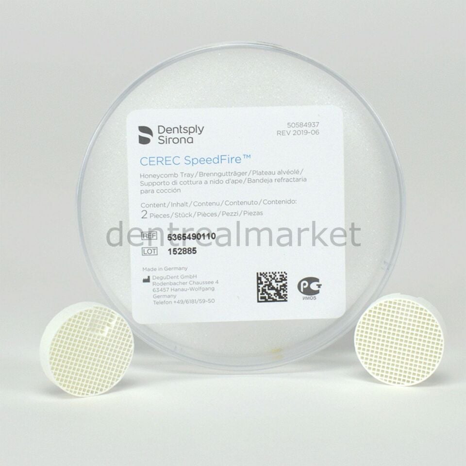 Cerec SpeedFire Honeycomb Tray Pota 2'li