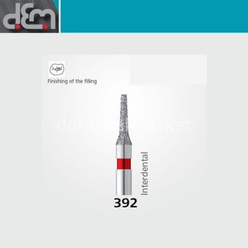 DX Sentetik Elmas Frez - 392 - İğne Uç - 10 Adet