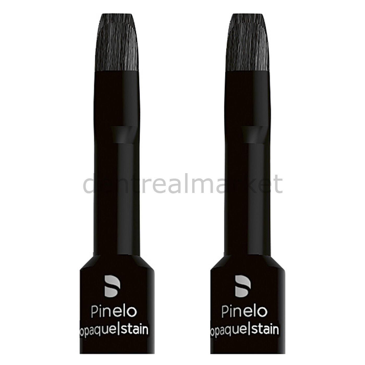 Pinelo Porselen Makyaj Fırçası Yedeği 2'li Paket Opaque/Stain