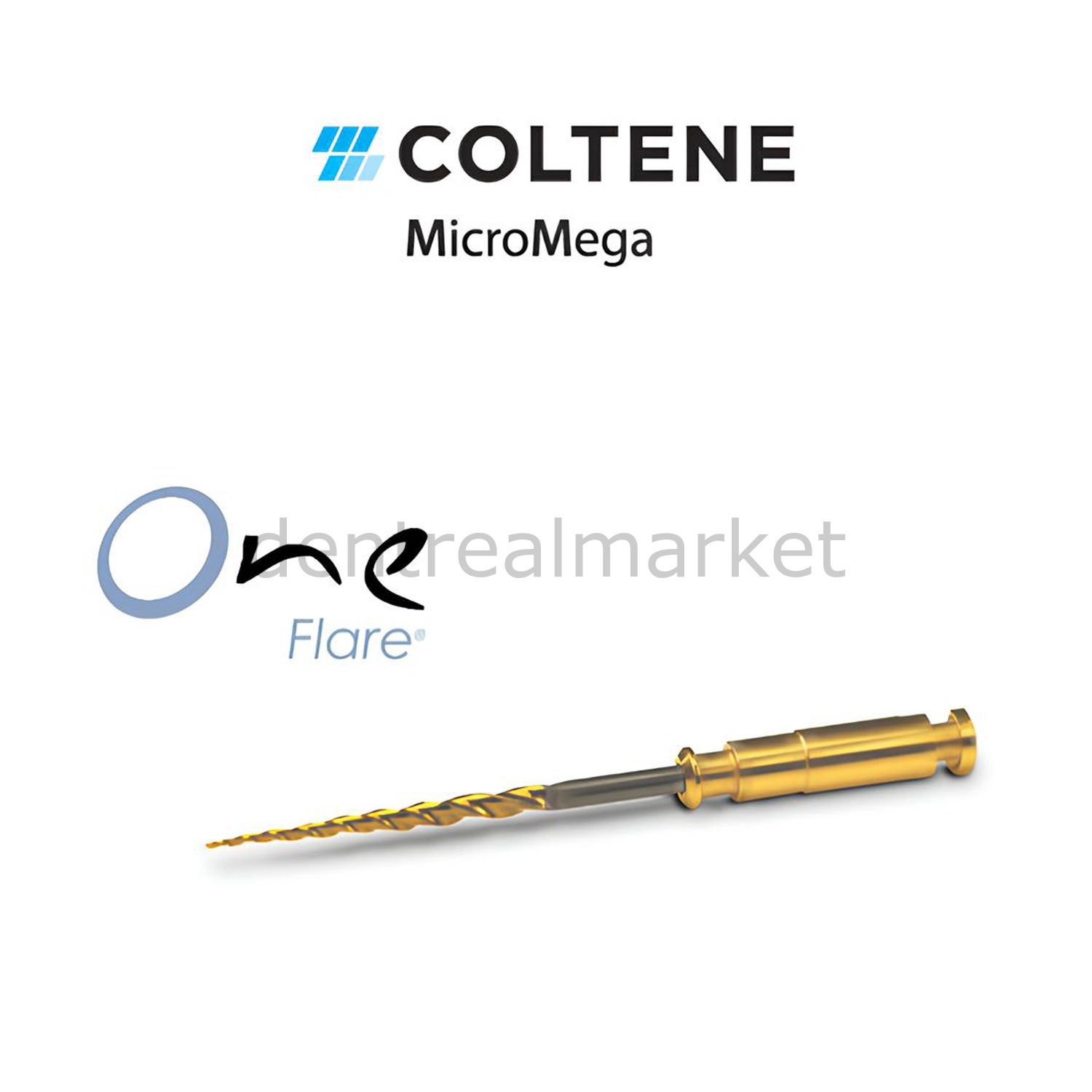 Coltene One Flare Isıl İşlem Görmüş Ni-Ti Eğe