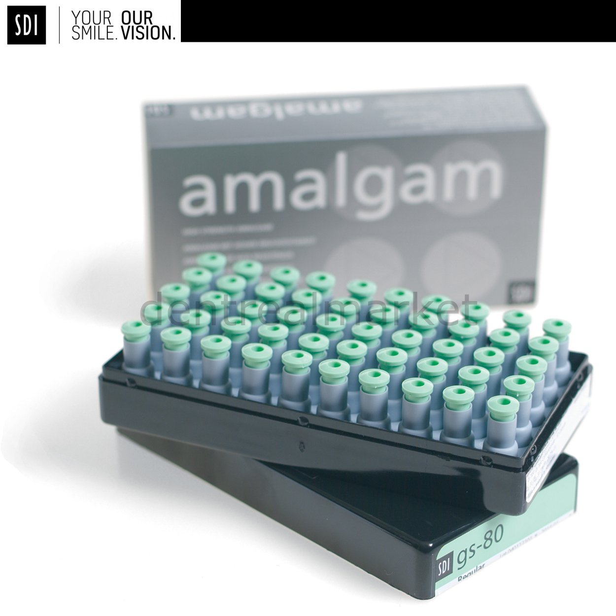 GS-80 Kapsül Amalgam %40 Gümüş 3'lik