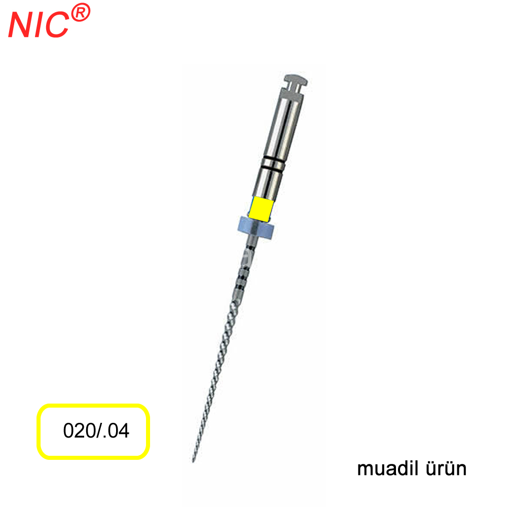 Nic KV-U File Flexmaster Kanal Egesi .04 Açılı - No:20