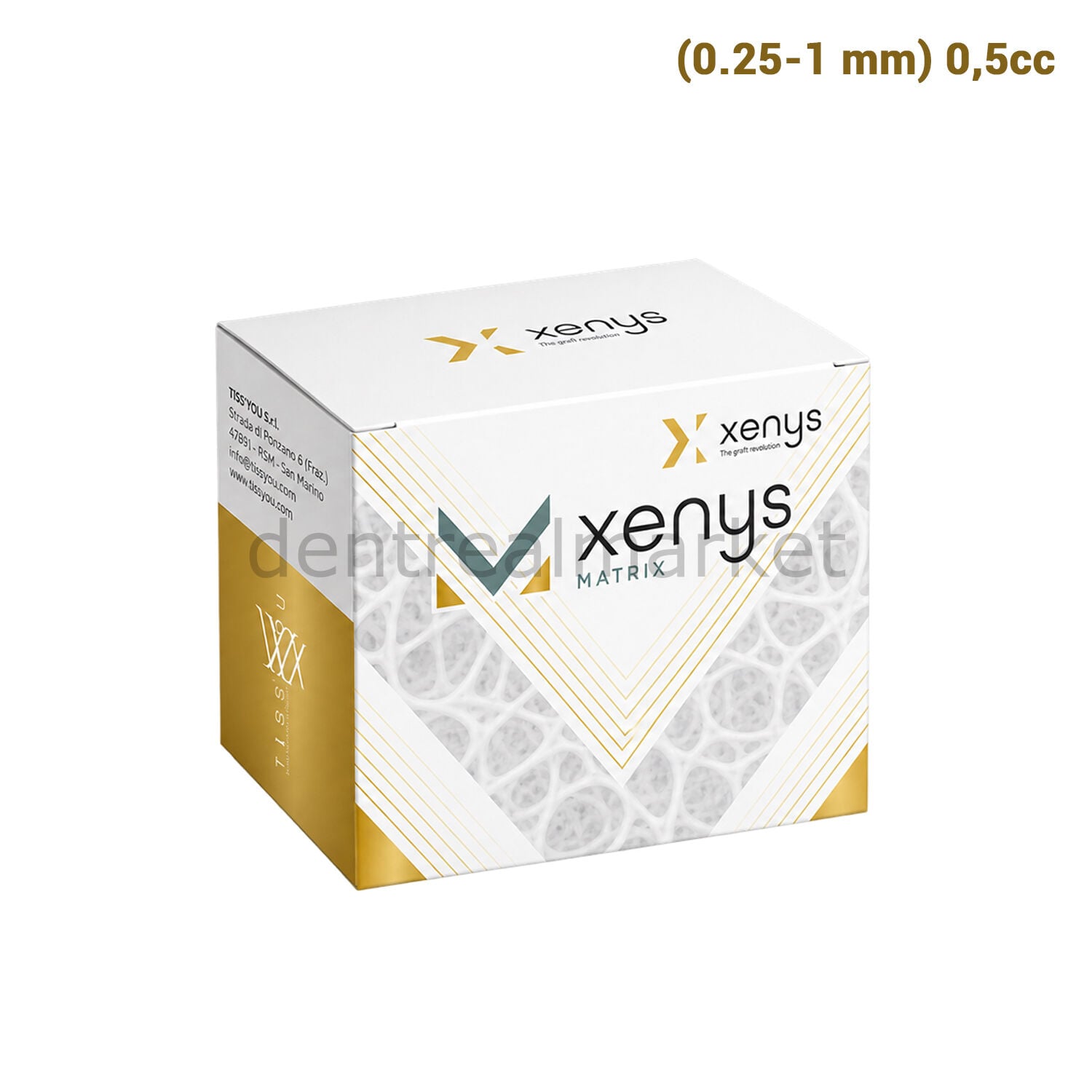Matrix Mix Granül Kemik Grefti -  ( 0,25 - 1 mm ) 0,5 cc - 6 Adet