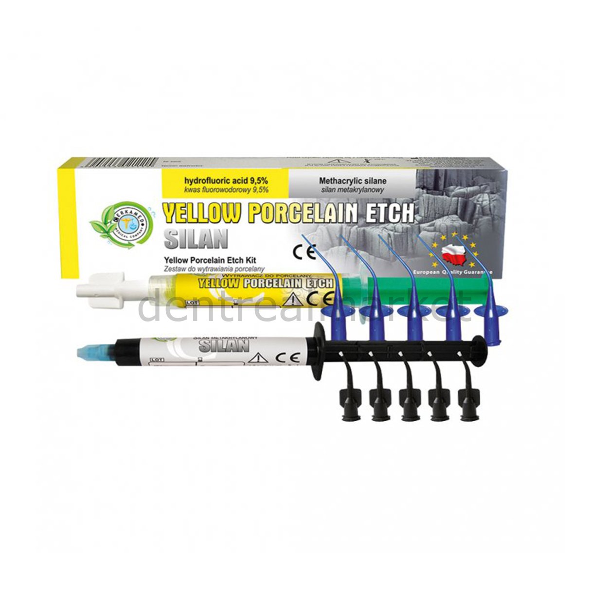 Post Endo Porselen Asiti +Silan Set