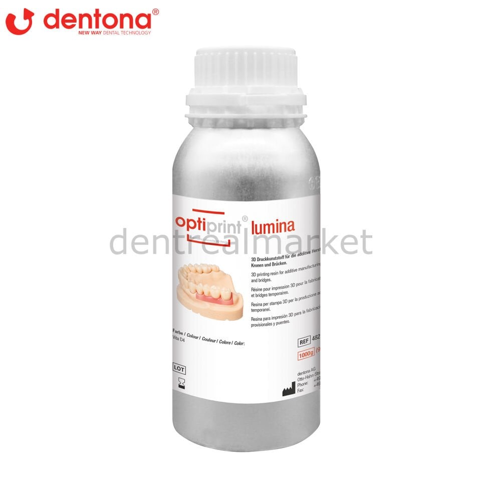 Optiprint Lumina Geçici 3D Yazıcı Reçinesi
