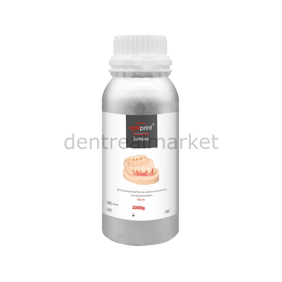 Optiprint Lumina Geçici 3D Yazıcı Reçinesi - 1000 gr