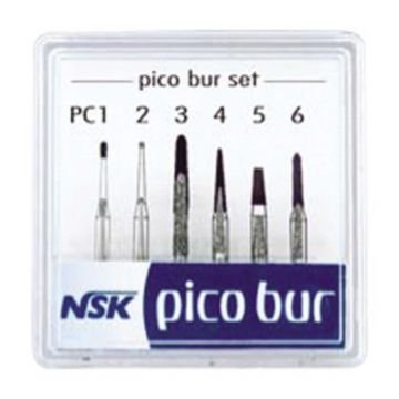 S-Max Pıco Pedodonti İçin Frezler 6'lık Blister