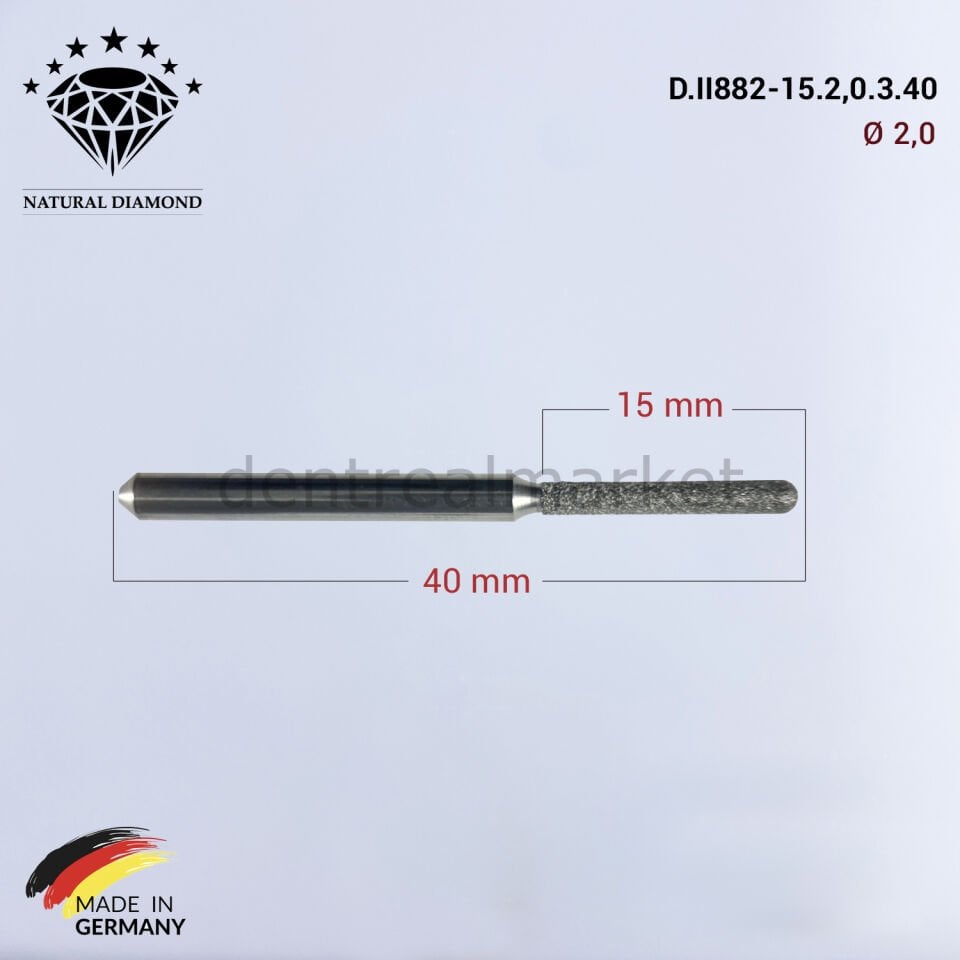 Imes Icore Wieland Elmas Cad Cam Drill 2,0 mm