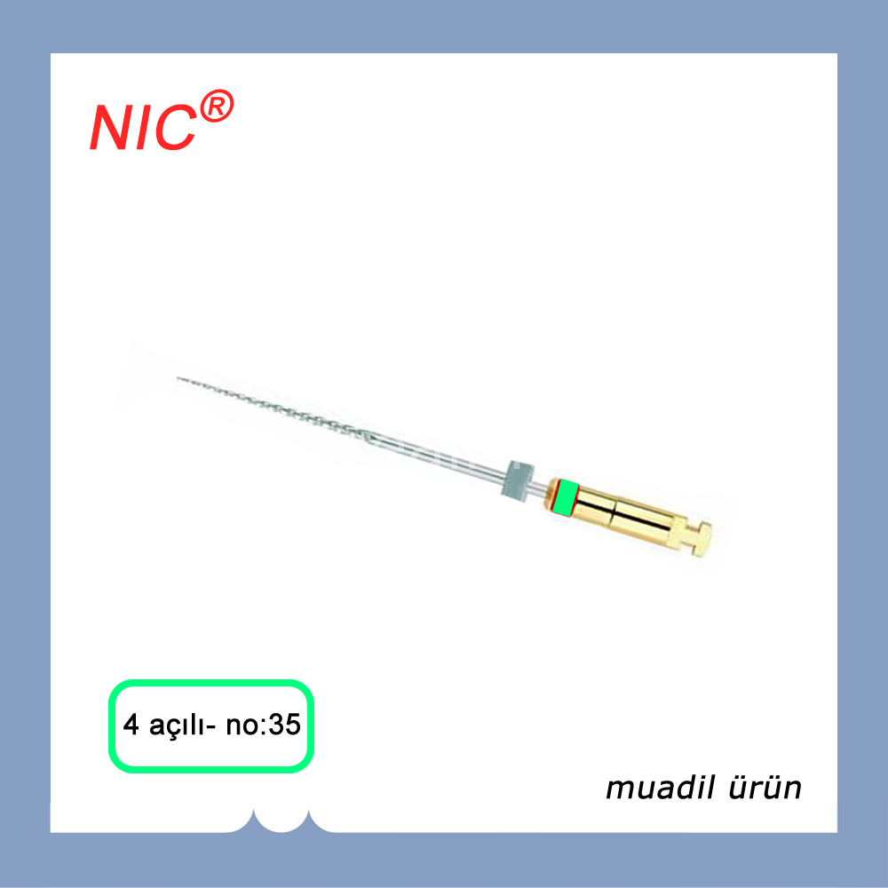 Nic DH-U Hero Shaper Kanal Egesi .04 Açılı - No:35