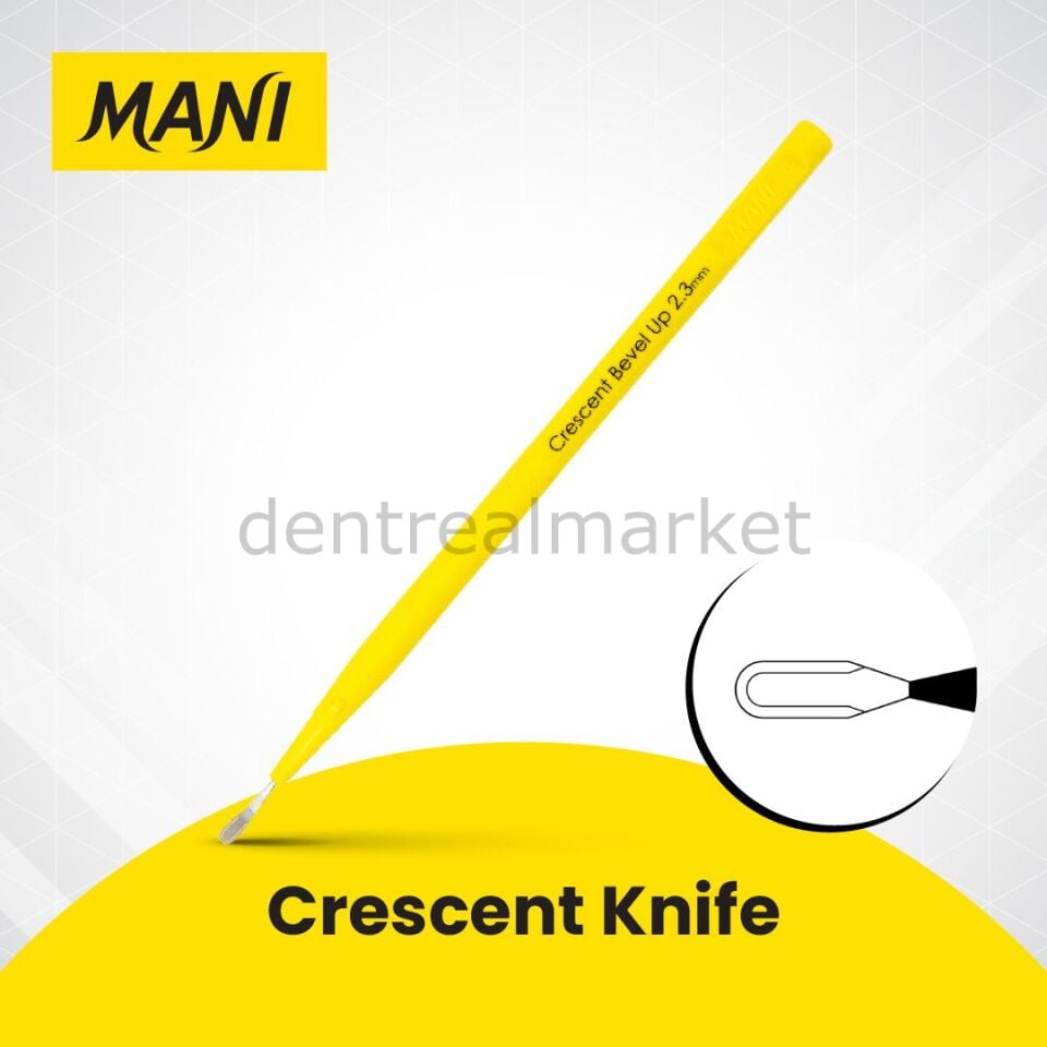 Oftalmik Bıçaklar - Cerescent Knife 6'lı Paket - Tünel Cerrahi