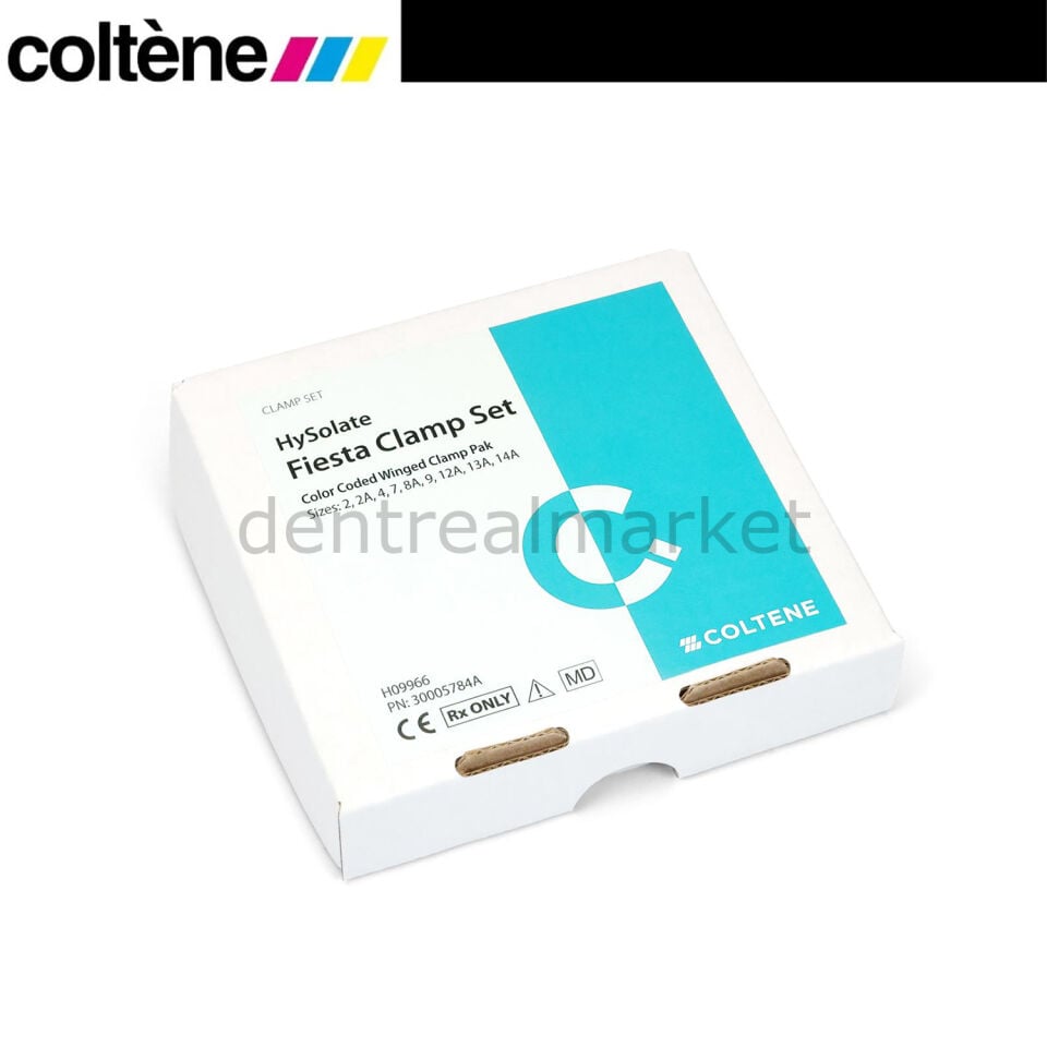 Hygenic Fiesta Renkli Rubberdam Klemp Seti
