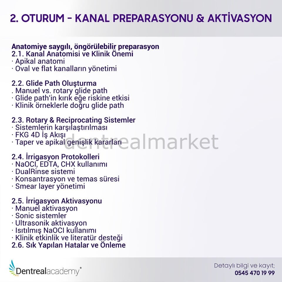 Endo Restoratif Kısa Yollar -  Dr. Öğr. Üyesi Utku Can Kemeç - Dt. Özgür Baydemir