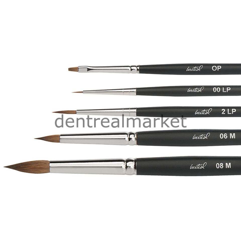 Initial Brush 00 LP - Premium Porselen Fırçası