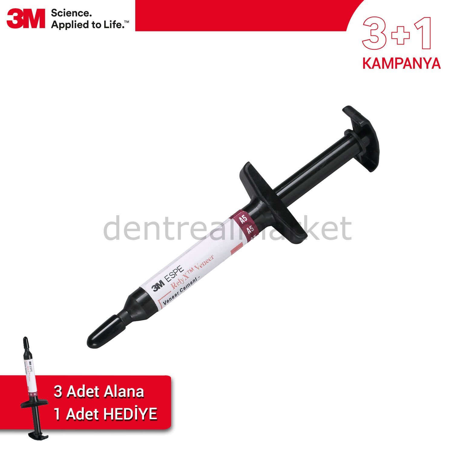 Relyx Veneer Lamine Yapıştırıcı Refil 3+1 Kampanya