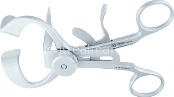 Molt (Doyen-Jansen)Mouth Gag Ekartör Dil Tutacagı İle