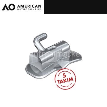 Bracket Buccal Tüpler - 5 Takım