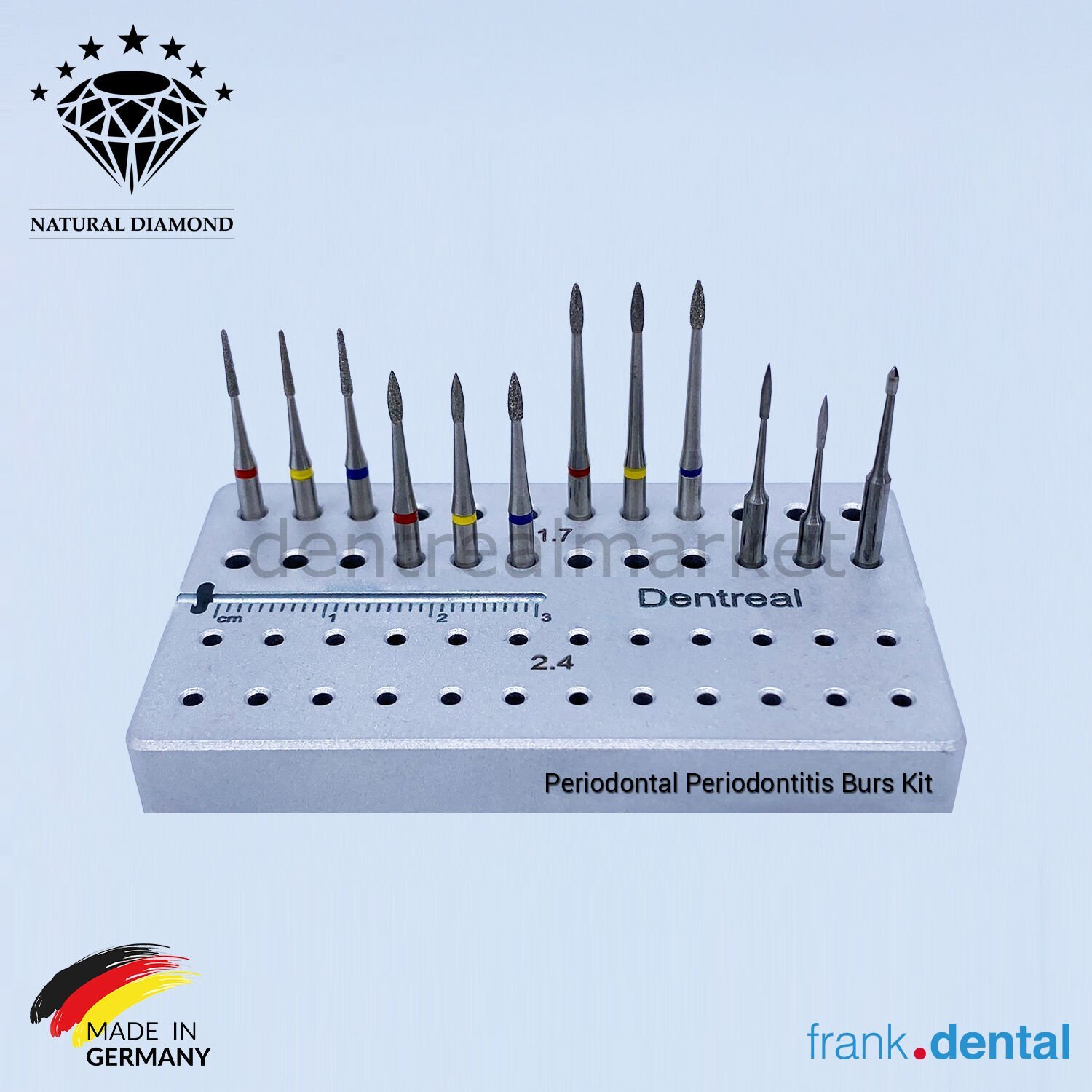 Periodontal Periodontitis Tedavi  Frez Seti 1540