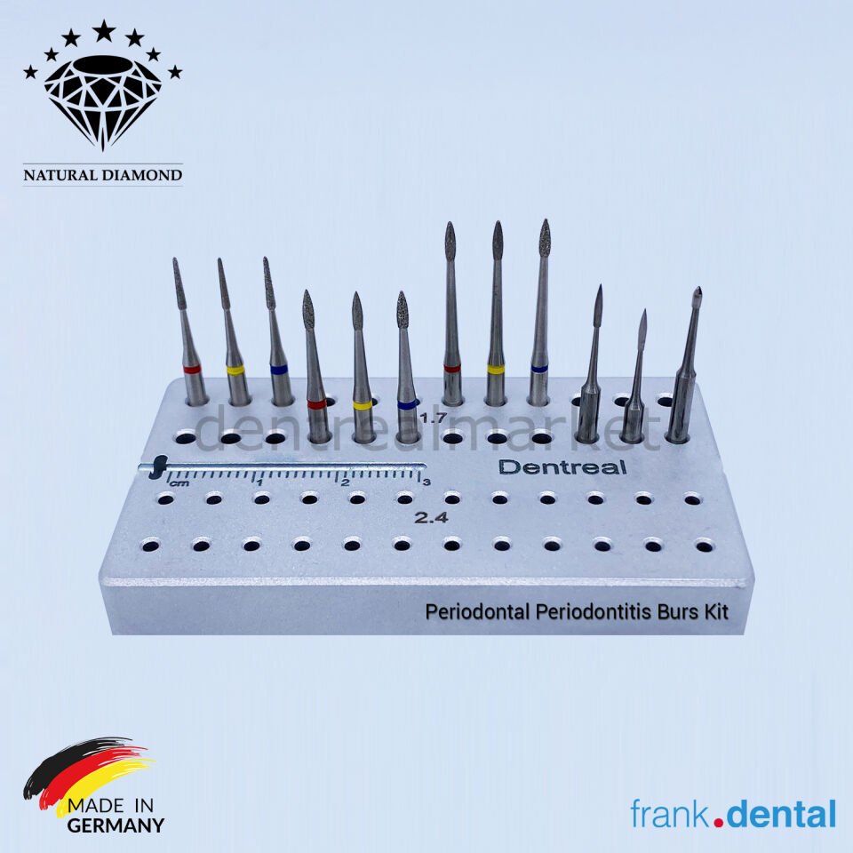 Periodontal Periodontitis Tedavi  Frez Seti 1540