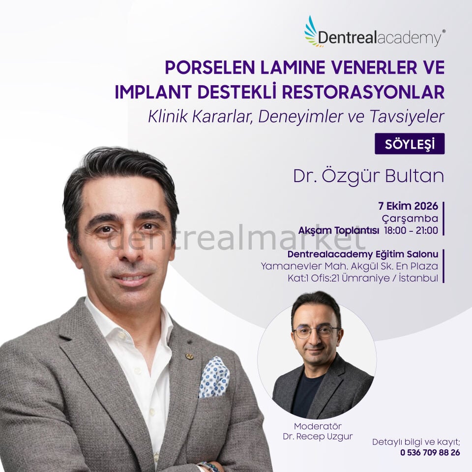 Porselen Lamine Venerler ve Implant Destekli Restorasyonlar - Dr. Özgür Bultan