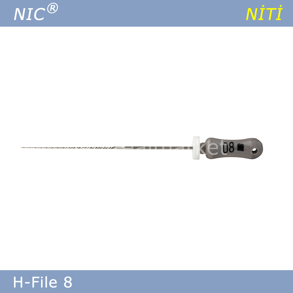 Nic El Kanal Egesi Niti H-File - No:8