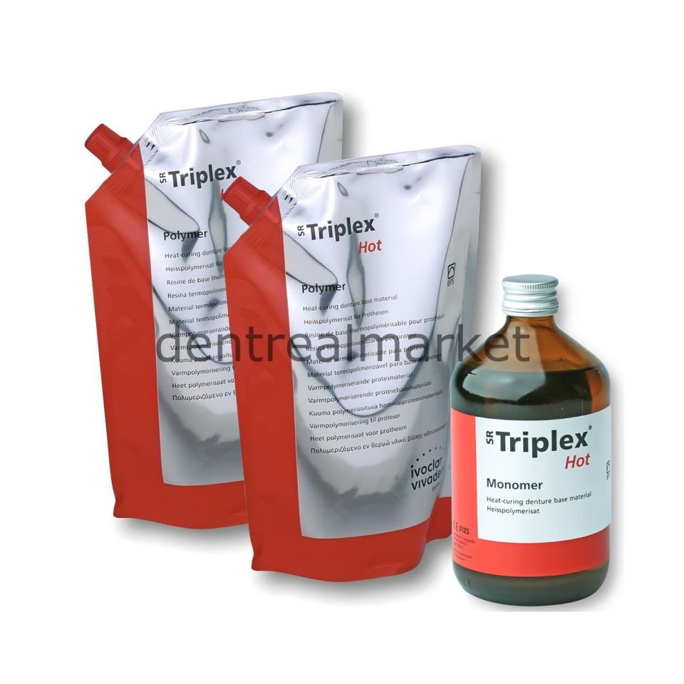 SR Triplex Hot - Sıcak Akrilik Takım (1 kg + 500 ml) - Pink