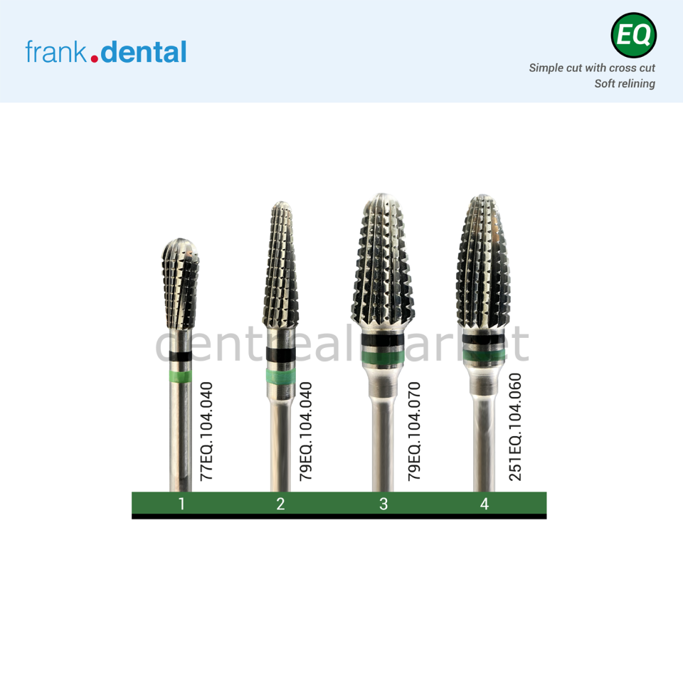 Carpide Canavar Tip Hard Frez - 79EQ - Yumuşak Besleme için Ø 040