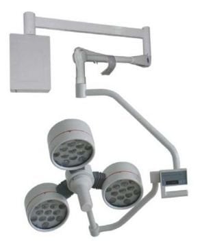 3 Led Cerrahi Operasyon Lambası Duvara Monte