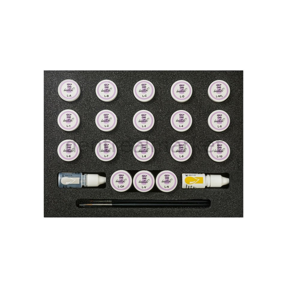 Initial IQ Lustre Pastes ONE V-Shades Set - Boyanabilir Seramik