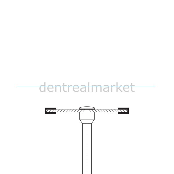 Ortho Diamond Disc Arayüz Separe - Çift Taraflı Aşındırma