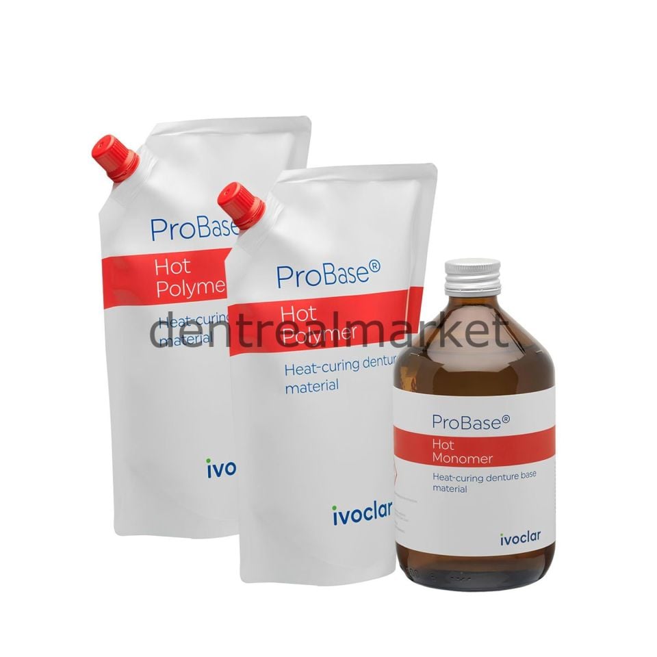 ProBase Hot - Sıcak Akrilik Takım (1 kg + 500 ml) - Pink V Implant