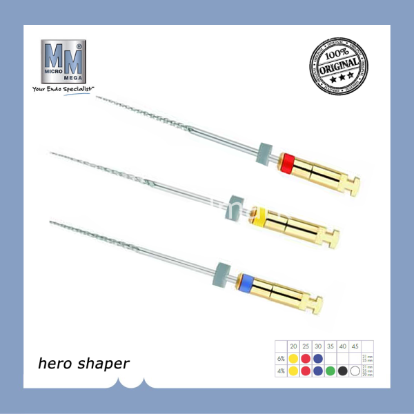 Hero Shaper Ni-Ti Rotary Egesi