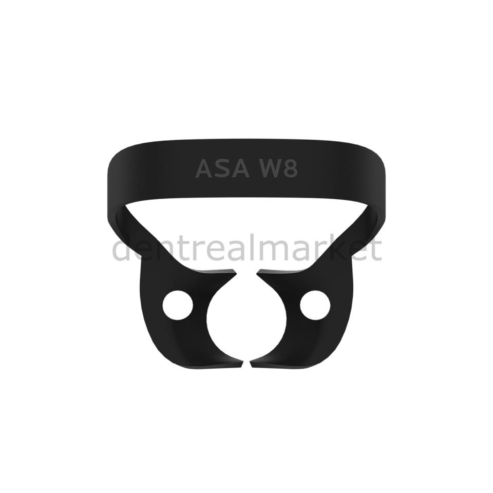 Rubber Dam Vision Yedek Siyah Klemp W8