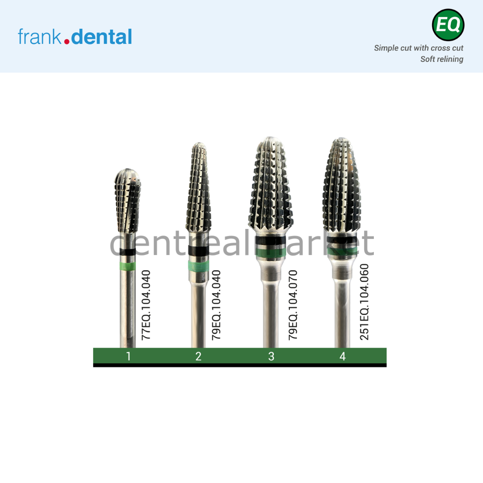 Carpide Canavar Tip Hard Frez - 77EQ - Yumuşak Besleme için