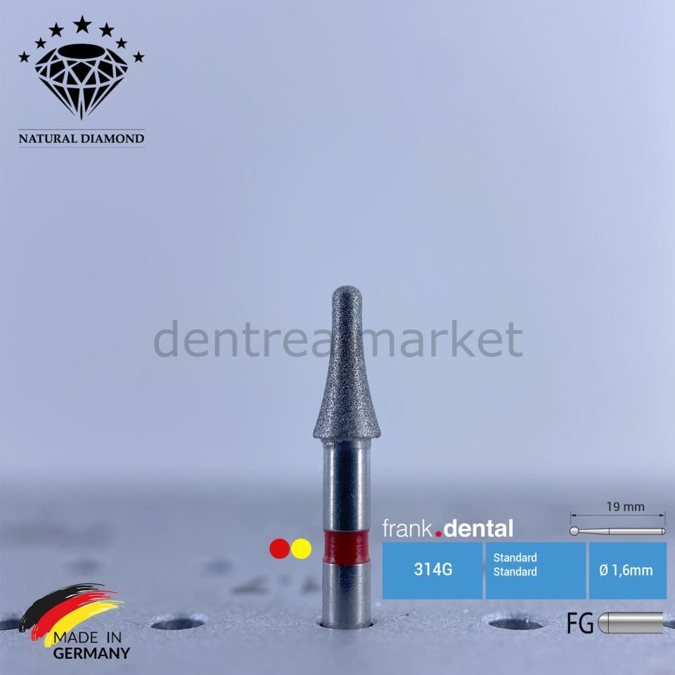 Doğal Elmas Frez - 973 - 5 Adet