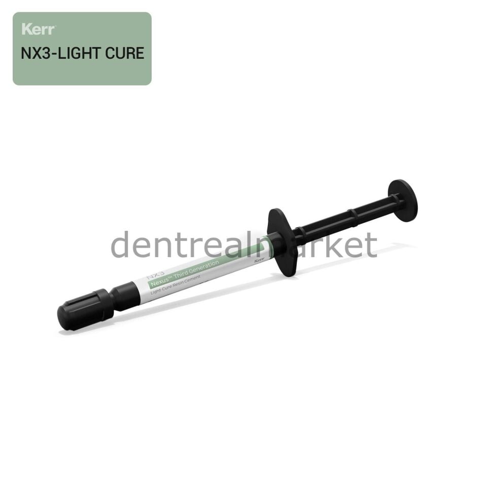 NX3 Light Cure Universal Adeziv Lamine-Veneer Yapıştırma Simanı Clear