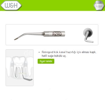 Piezomed Kemik Kesme Cihazı Uçları R2RD