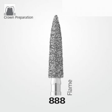 888 Sentetik Elmas Frez - 5 Adet