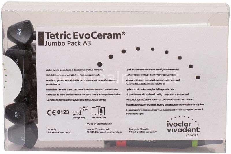 Tetric EvoCeram Jumbo Kompozit Kit 10*3 gr