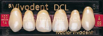 Sr Vivodent DCL Üst Anterior Diş 6'lık Bleach 1 - A69